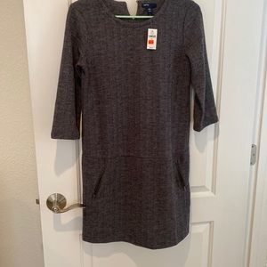 Gap herringbone bone dress